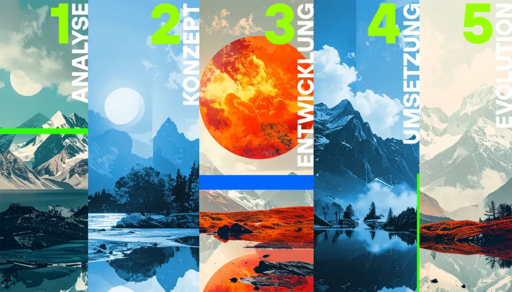 Grafik: Der Corporate Design Prozess