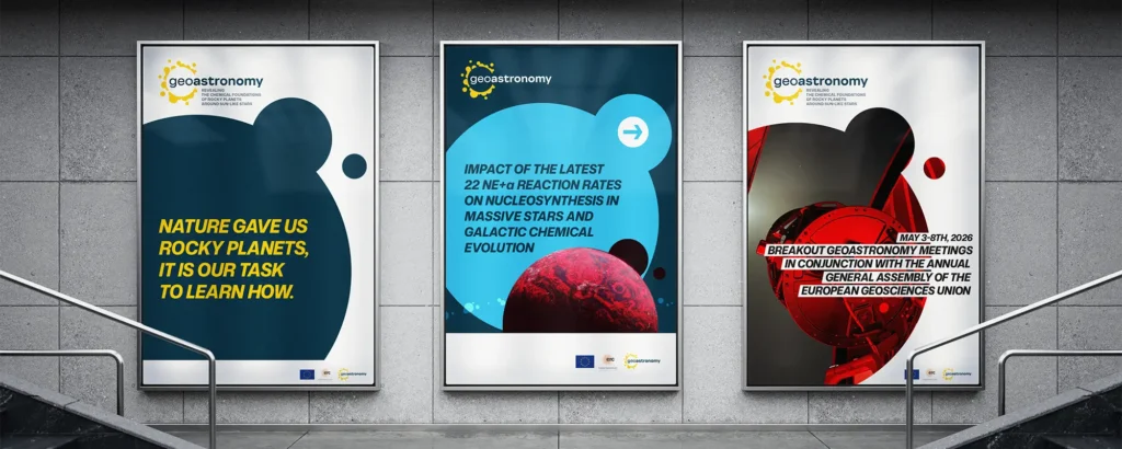 Basic Branding Geoastronomy: Poster Designs